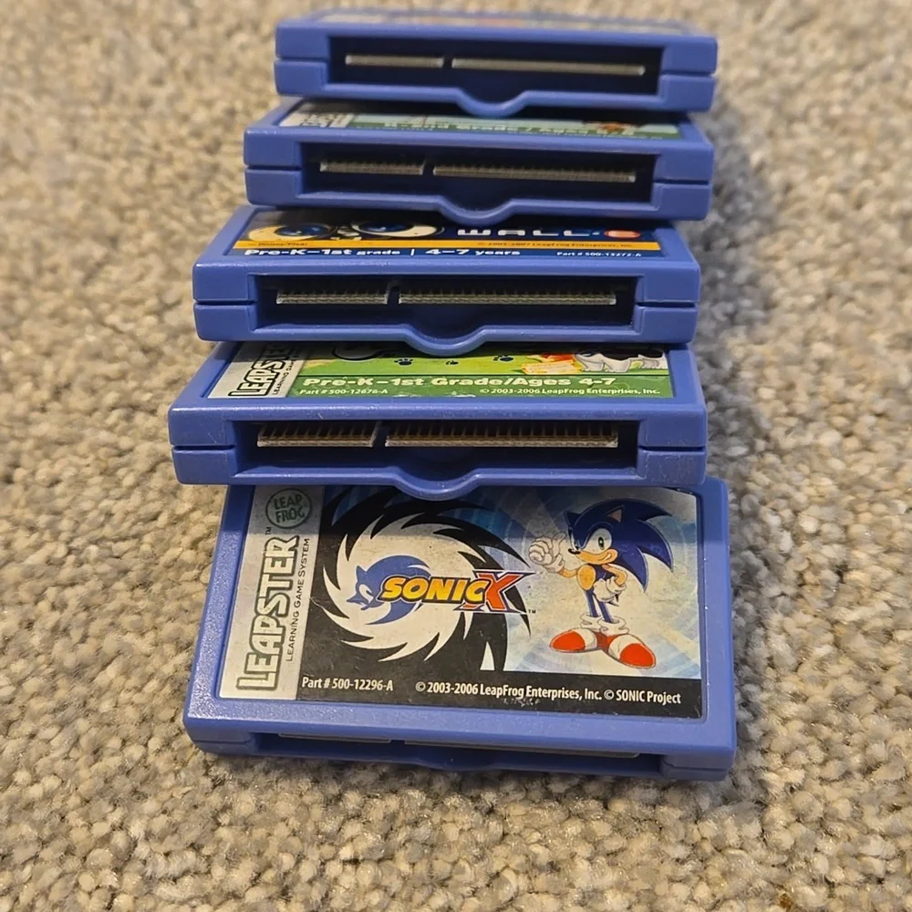 Leap Frog Leapster LeapPad Game Cartridges 5pk - Picture 3 of 5